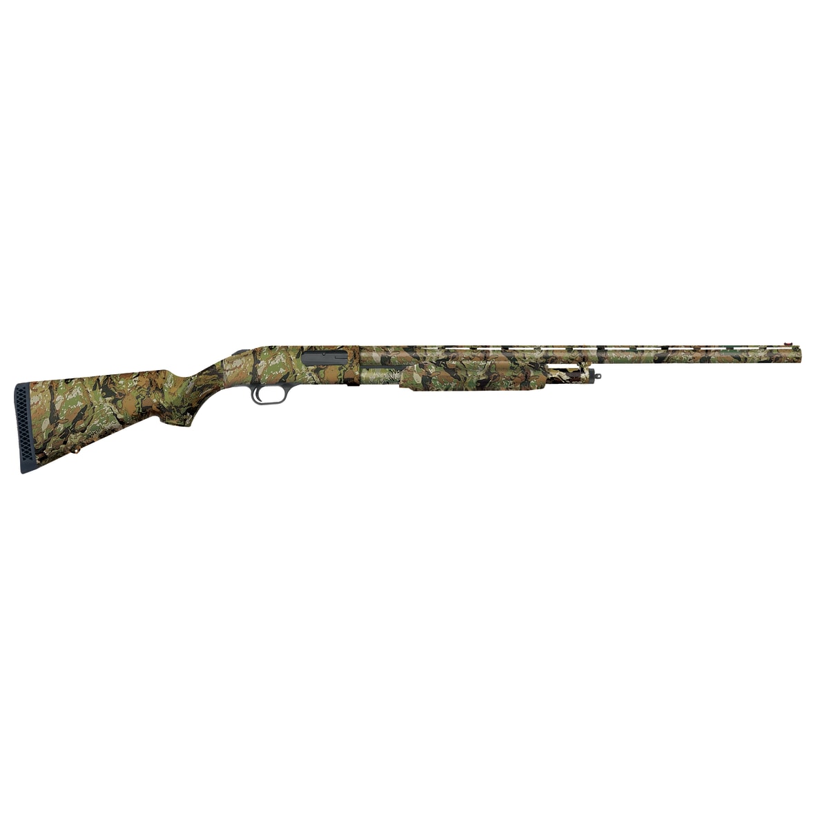 Mossberg 500A All Purpose 12ga 28" Vent Rib Bbl 6+1 Shotgun w/ Synthetic Stock, Veil Ancient Bark Camo 55133 - Main Image