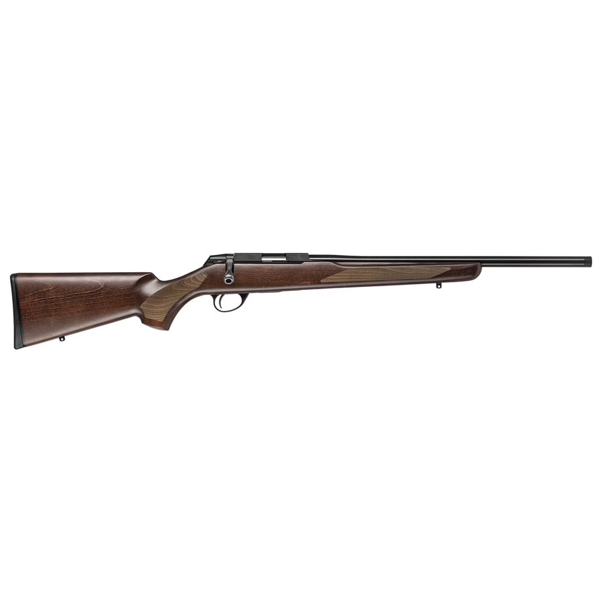 Tikka T1X Hunter Blued Steel 17 HMR NS 16 BBL 1:1/9 1/2x28 TPI RH 6RD Wood / Oiled Brown J04116