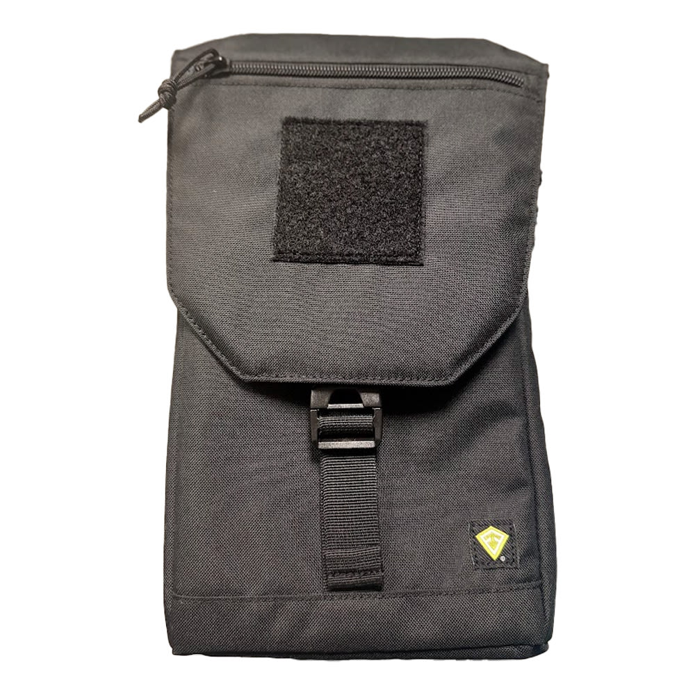 First Tactical Double Barrel Wine Bottle Pouch 30.5x17x6" with Shoulder Strap, Black 180057-019-1SZ - Main Image