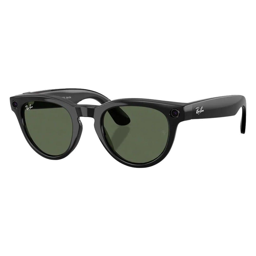 Ray-Ban Meta Headliner (LNB) Shiny Black G15 Green 0RW4013F-601/71-51