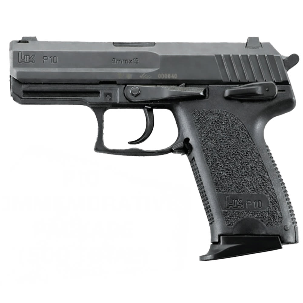 Heckler & Koch P10 9mm BLK Commemorative Pistol w/(2) 12rd Mags 81001482 - Main Image
