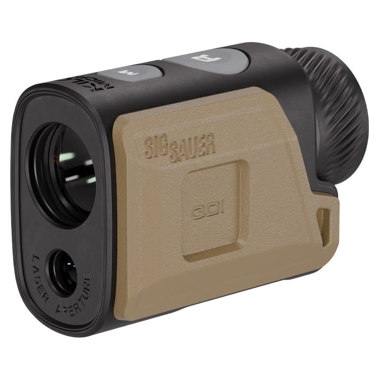 Sig Sauer KILO Micro 4x18mm Class 1 Red/Green TOLED Rechargeable Lithium Polymer Black/Brown Monocular Rangefinder SOKM402 - Main Image