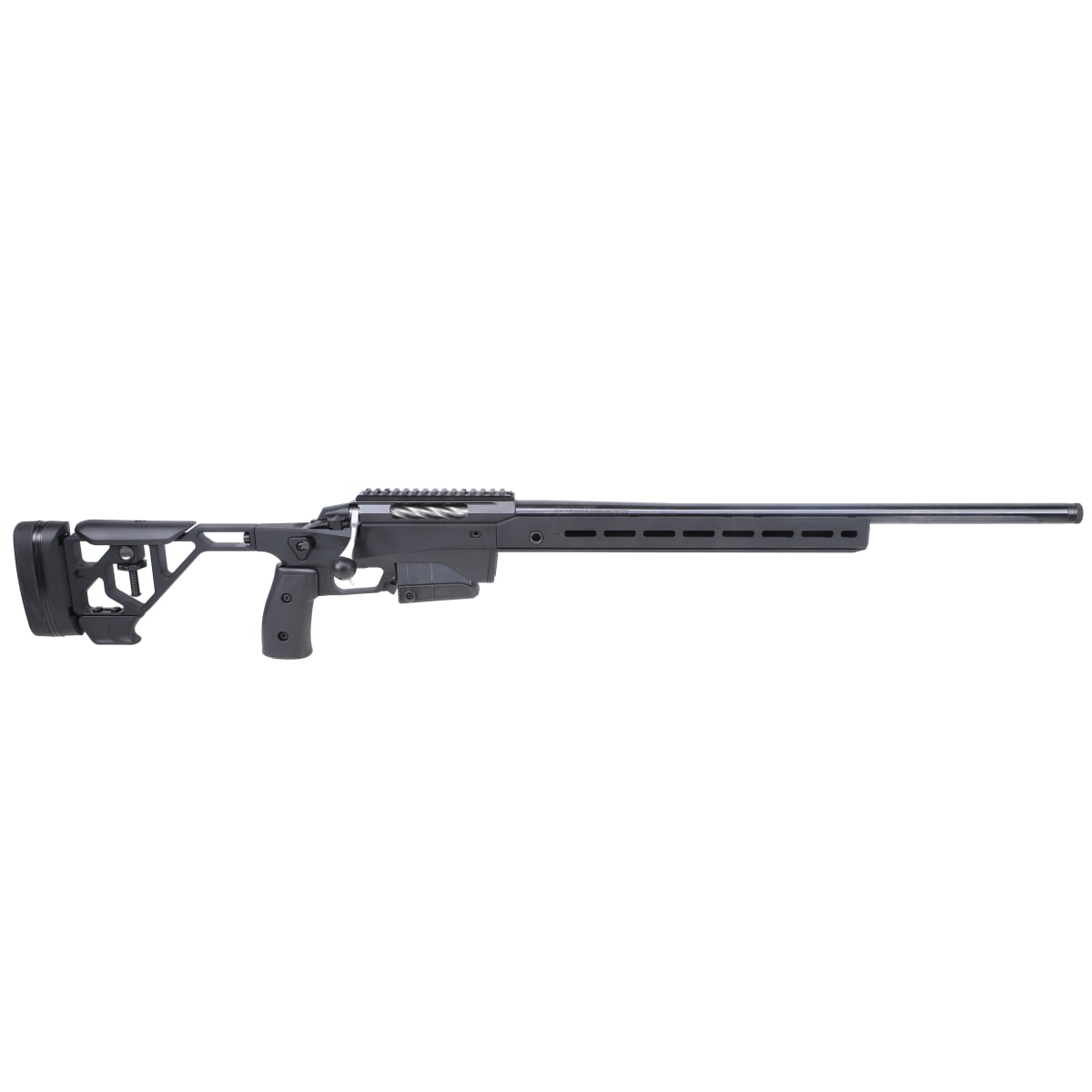 Tikka T3X Ace Target Black Steel 6.5 Creedmoor NS 23.7 BBL 1:1/8 5/8x24 TPI RH 2-stage 10RD Alum ADJ CHK / Anodized J03341