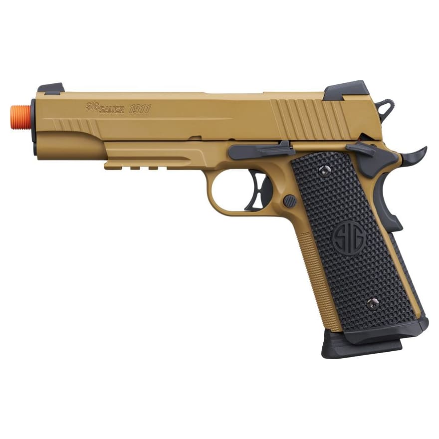 Sig Sauer 1911 6mm Airsoft Proforce Emporer Scorpion CO2 Blowback Slide AIR-PF-1911ES - Main Image