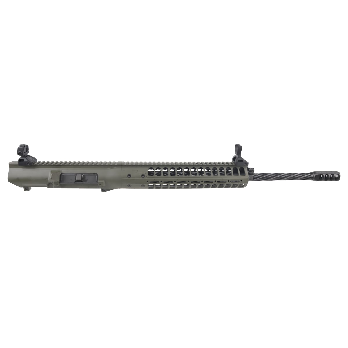 LWRC REPR MKII 7.62mm NATO 20" 1:10" 5/8x24 Spiral Fluted Bbl OD Green CA Compliant Complete Upper Receiver REPRMKIIU7ODGF20SC