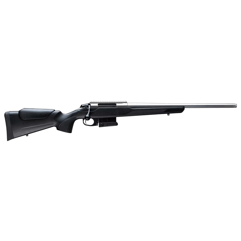 Tikka T3x CTR 6mm Creedmoor 24" Bbl 1:7.5 Threaded w/ 10rd Magazine, Stainless Steel Finish, Black JRTXC324CAS - Main Image