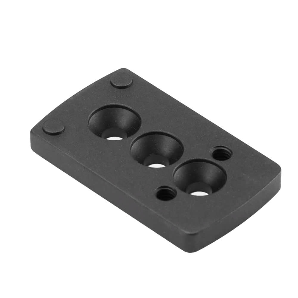 Unity Tactical FAST Optic Adapter Plate for FAST Offset Mount, FAST MRDS/MRDS Top Ring, RMR Footprint, Black FST-SOPR - Main Image