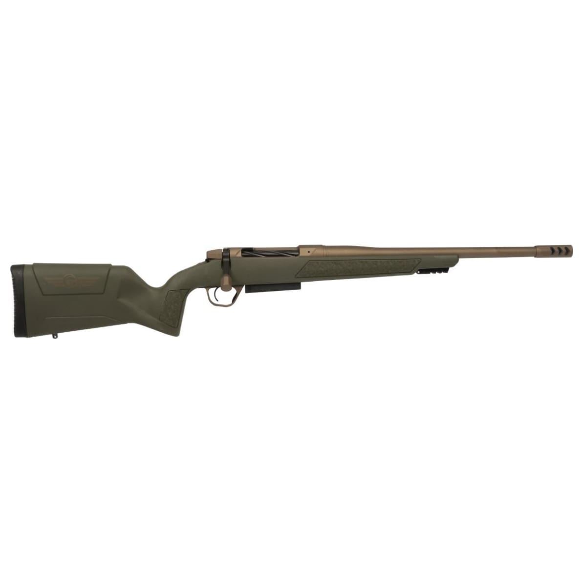 Christensen Arms Evoke Gray w/Bronze Logo 7mm PRC 22" 1:8" Burnt Bronze Bbl Rifle w/Hybrid Hunter Stock 801-15009-00