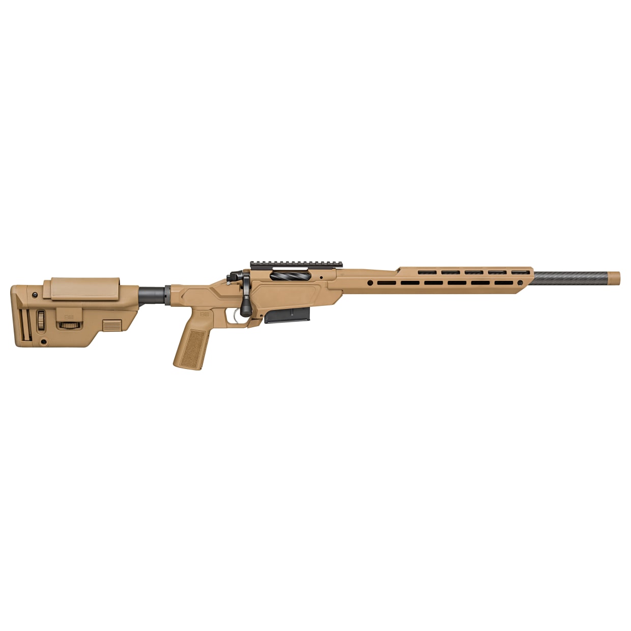 Springfield Armory Model 2020 Heatseeker .308 Win 20" Bbl Coyote Brown Rifle w/ B5 Collapsible Stock, Carbon Fiber Barrel, 1x5rd Mag BAH920308CFCB - Main Image