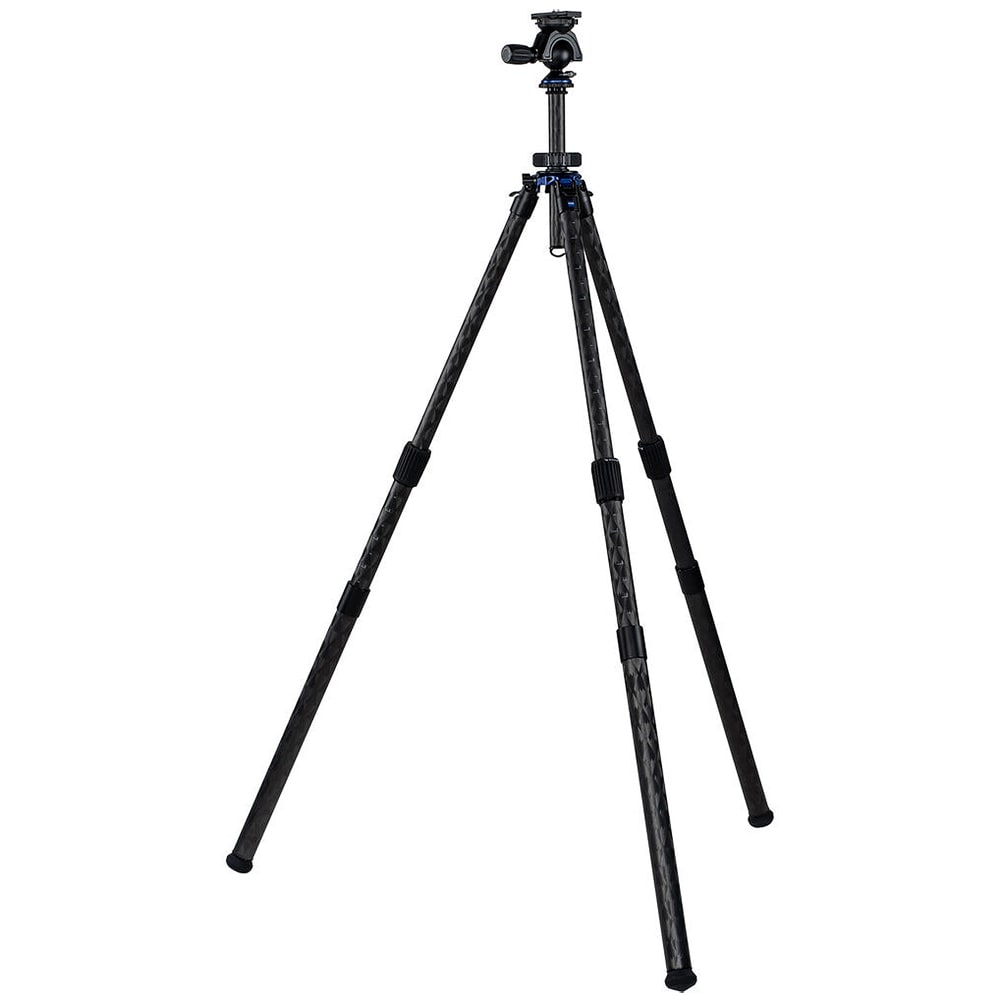 Zeiss Max-Duty V Kit w/Vers 60mm Ball Head , 115 Deg Adj, Single-Pt Adj, Sys for Inverted, 3-Sec Legs (36/40/44mm Dia) Tripod Kit 000000-2708-852