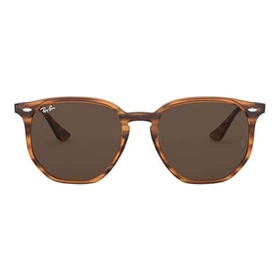 Ray-Ban Striped Red Havana Dark Brown 0RB4306-8207354