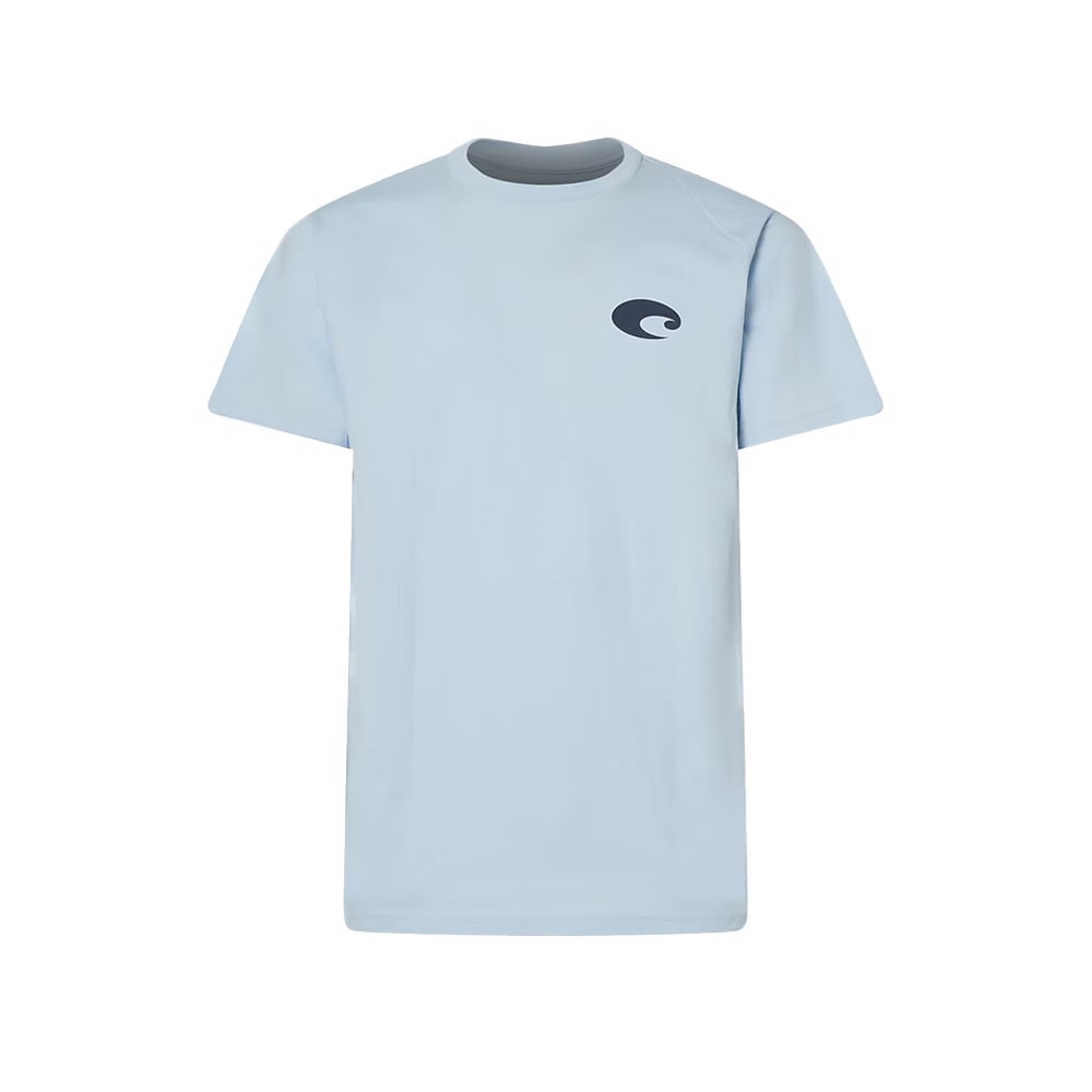 Costa Del Mar Lifestyle Species Shield T-Shirt Mens Light Blue FQA400025-615 - Main Image