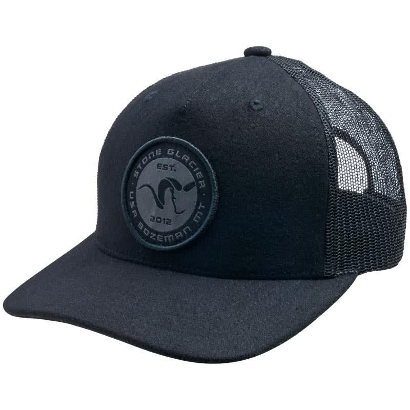 Stone Glacier SG King Ram Patch Trucker OSFM 60249-BK-OSFM
