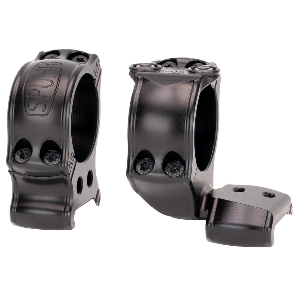 Spuhr Picatinny Cantilever Hunting Rings 30mm 1.18"Height HPC30-30 - Main Image
