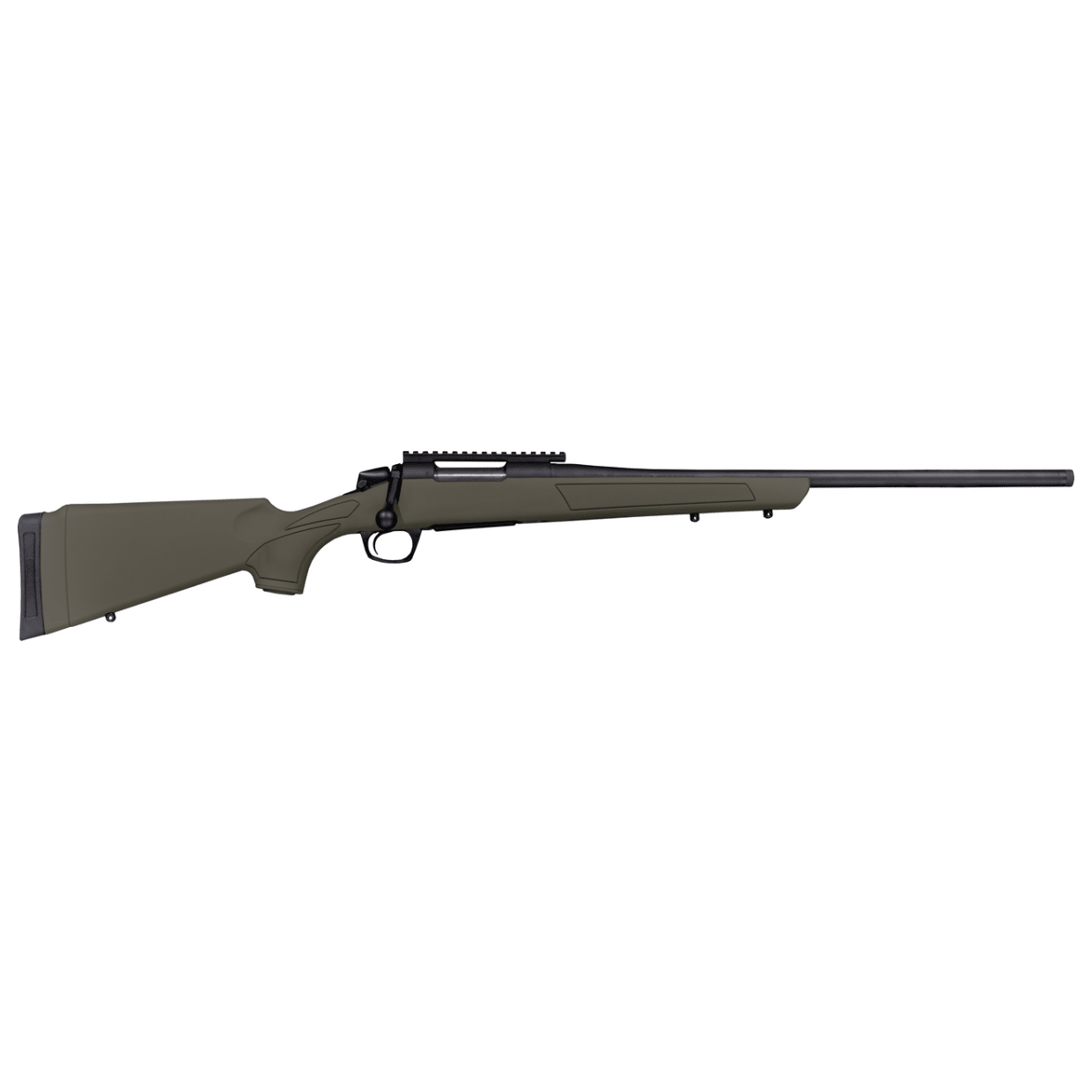 CASCADE - Graphite Black | OD Green - 0 MOA Pic Rail - 204 RUGER - 20" bbl - 5/8x24 CR3913G
