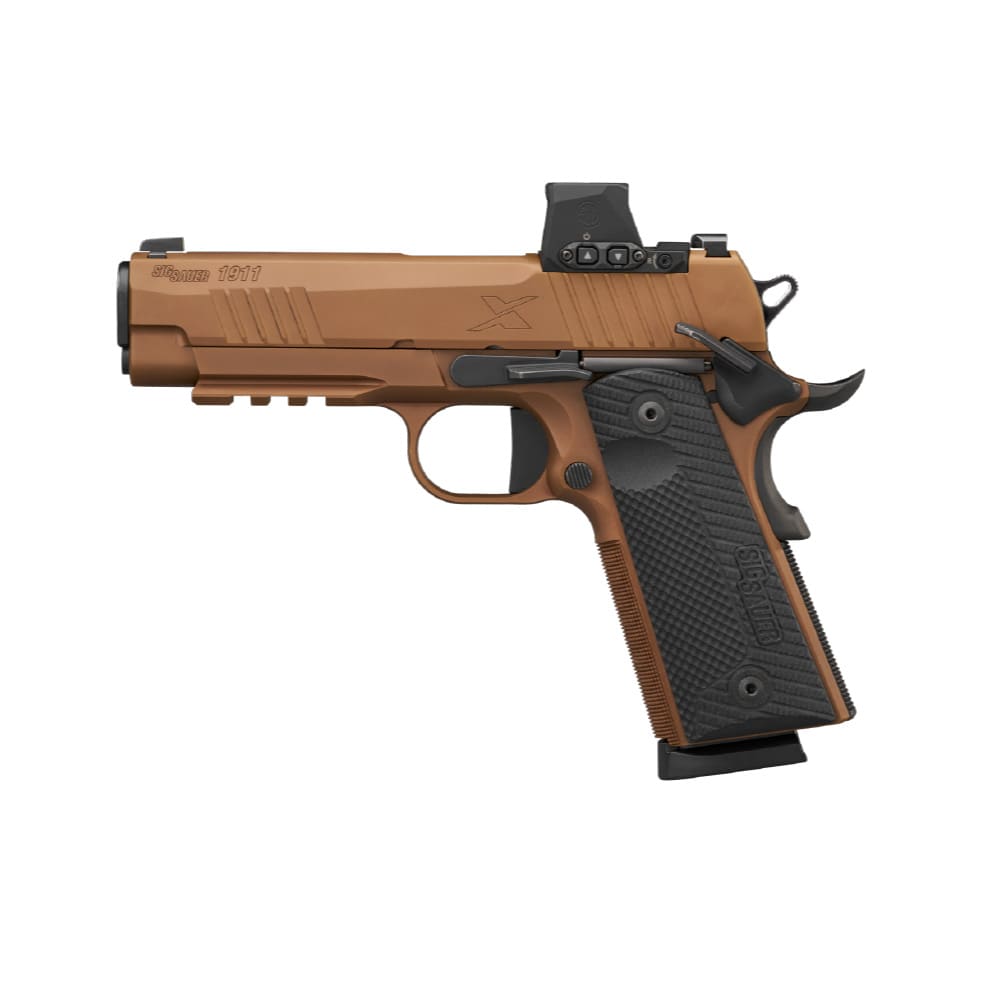 Sig Sauer 1911 XCarry .45 ACP 4.2" Bbl SAO X-Ray 3 Romeo-X G10 Grip Emperor Scorpion Compact Pistol w/(2) 8rd Steel Mags 1911XCA-45-CXR3-RXX
