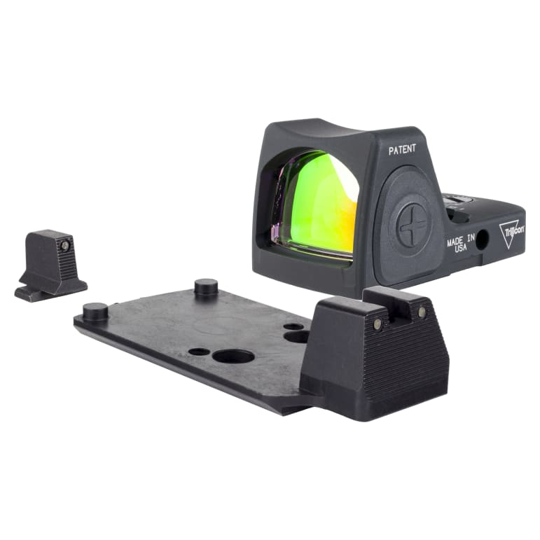 Trijicon Dual Defense Kit RMRType 2 with M17/18 Mount w/Integrated Bright and Tough Optic Height Sights RM06-C-700818