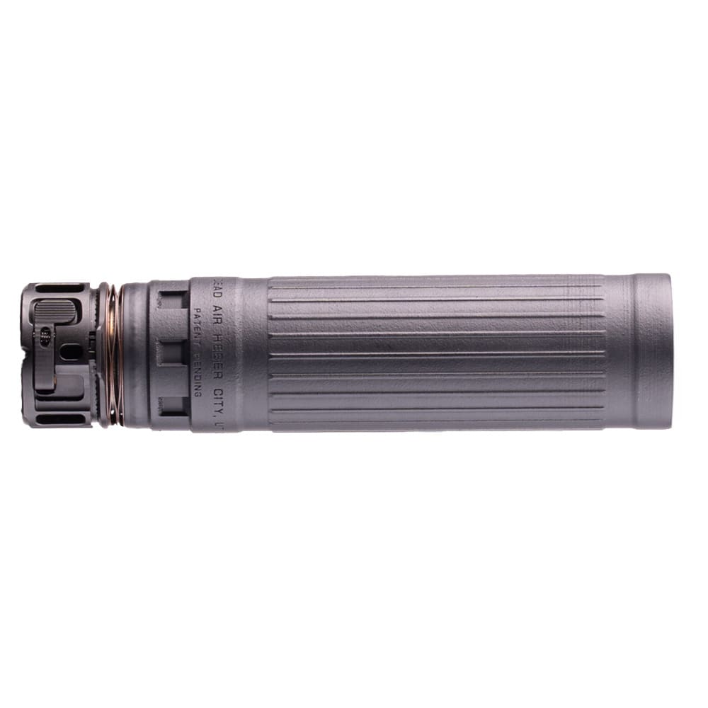 Dead Air Defense CT5P Patrol 5.56 Triskelion GMS LBP Black CF Rifle Silencer w/Fixed Keymo GOV Adapter & DA115GOV 1/2-28 KeyMicro 3 Prong FH CT5PKMBLK