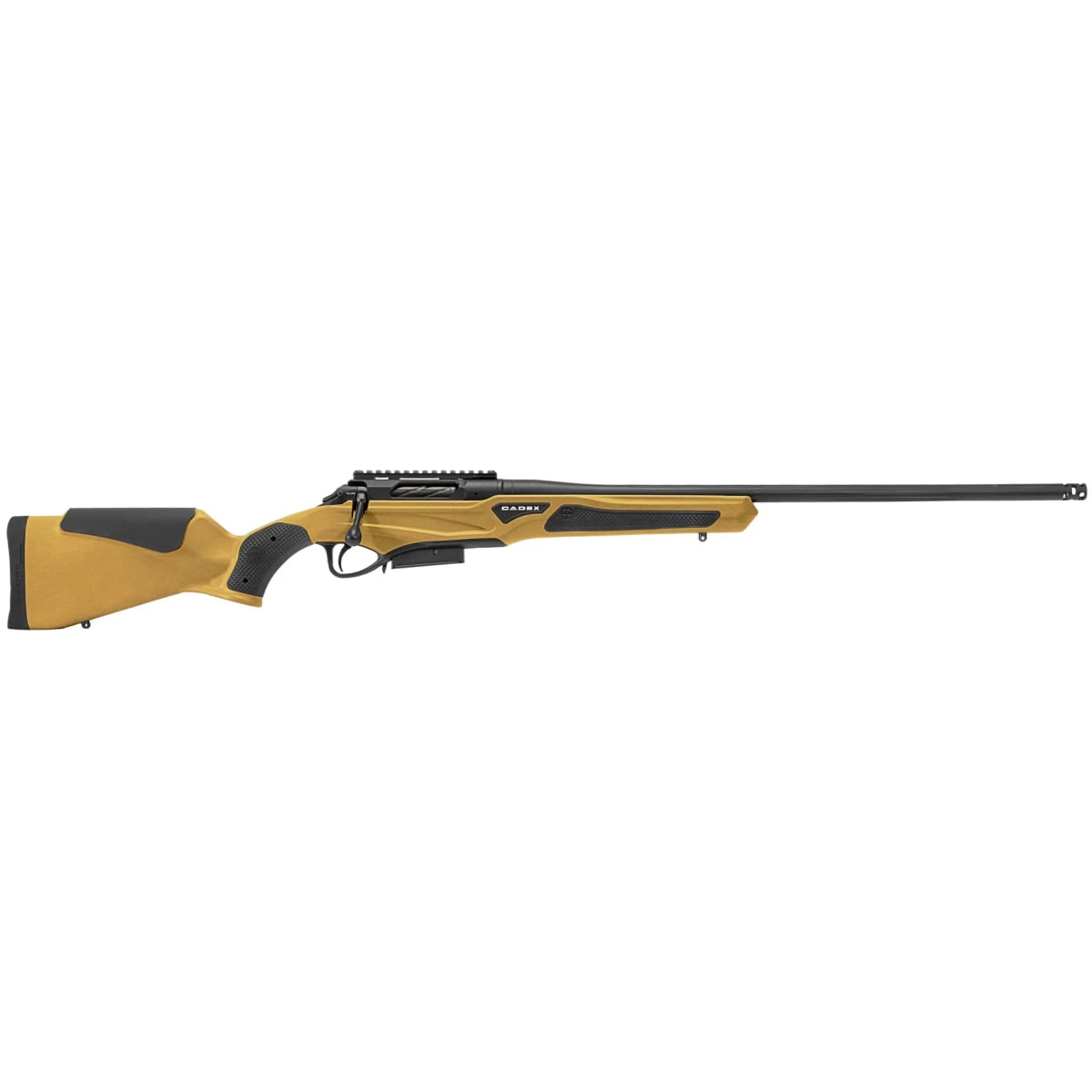 Cadex Defense CDX-R7 SPTR SA .308 Win 20" 1:10" Sporter Bbl Hybrid Bronze/Black Rifle w/Hunting-Style MB CDXR7-SPTR-308-20-DI00-D4E1N-HBB