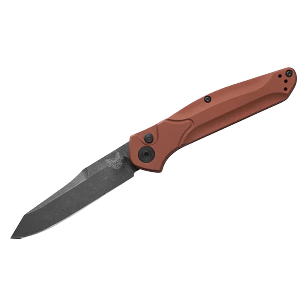 Benchmade Auto Osborne Reverse Tanto Burnt Copper Aluminum Knife 9400BK-03