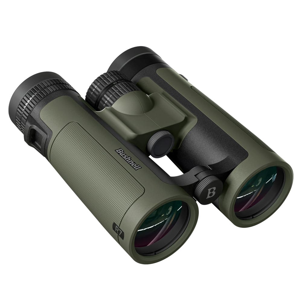 Bushnell 10x Magnification 42mm Lens R7 ED Ranger Green Roof Prism System Fully Multi-Coated FFL Dielectric EXO Protective Barrier Binoculars R7-1042 - Main Image