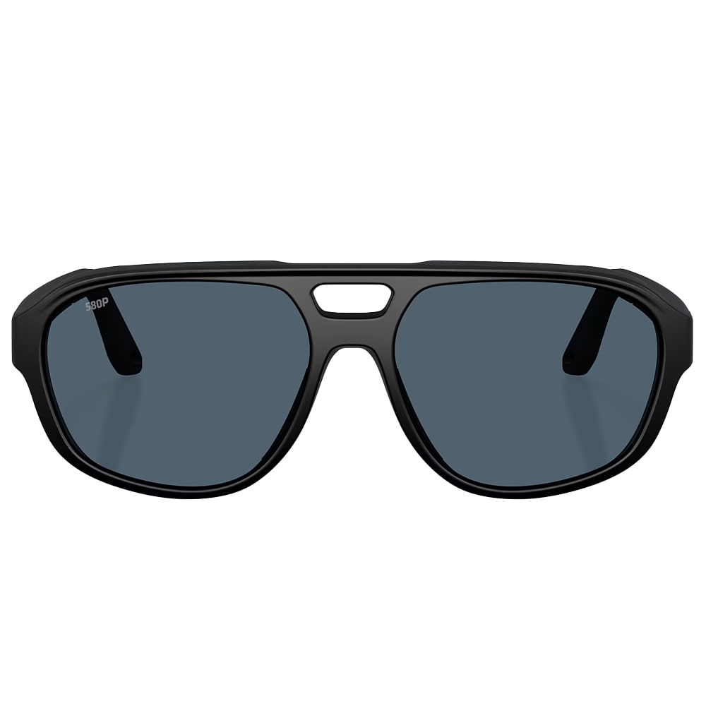 Costa Del Mar Street Heat Matte Black Frame Gray 580P Lens 06S9133-91330455 - Main Image