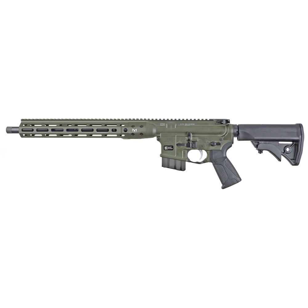 LWRCI ICDI 350 Legend 16" Bbl Direct Impingement OD Green Pistol ICDIR35ODG16LML