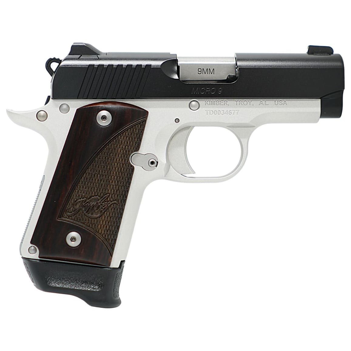 Kimber 9mm Two Tone Rosewood RTC-K Bundle Micro 9 Pistol 3300256