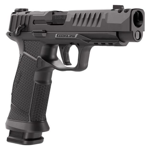 Sig Sauer P385 Full Size 9mm 4" Bull Bbl Black handgun w/ Manual Safety, Integrated Comp, SIG-LOC Slide, SRDS, 3x10rd Magazines 385F-9-COMP-MS-10 - Main Image