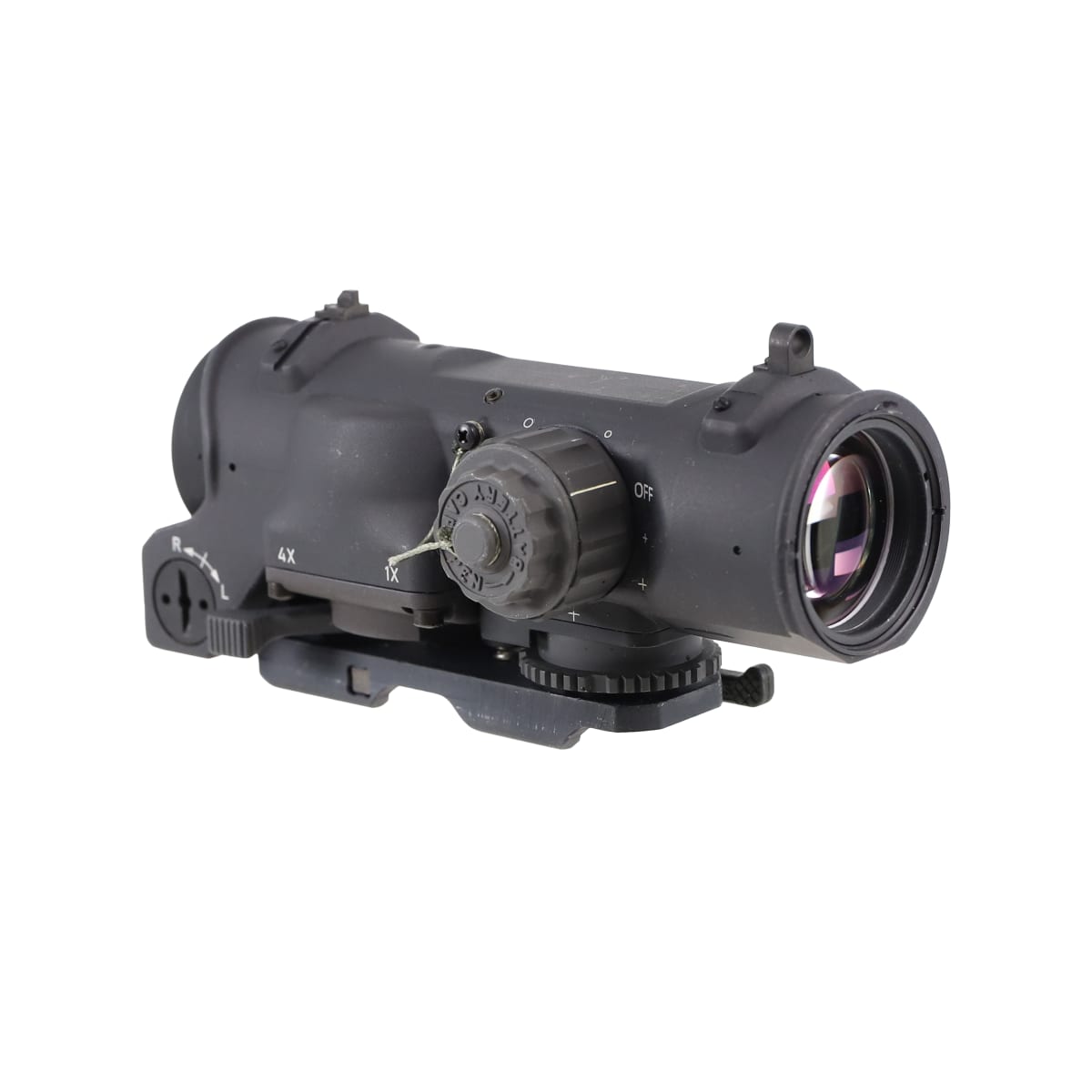 Elcan Specter DR 1x/4x Illuminated Scope with 5.56 Chevron Reticle (Does Not Come with TBX Parts) DFOV14-C3 - Main Image