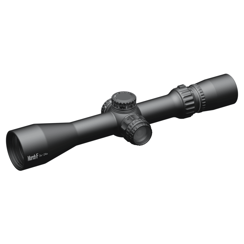 March F 3-24x42mm FFP FML-T1 Reticle 0.1MIL 6Level Illum Riflescope D24V42FIMLN-FML-T1