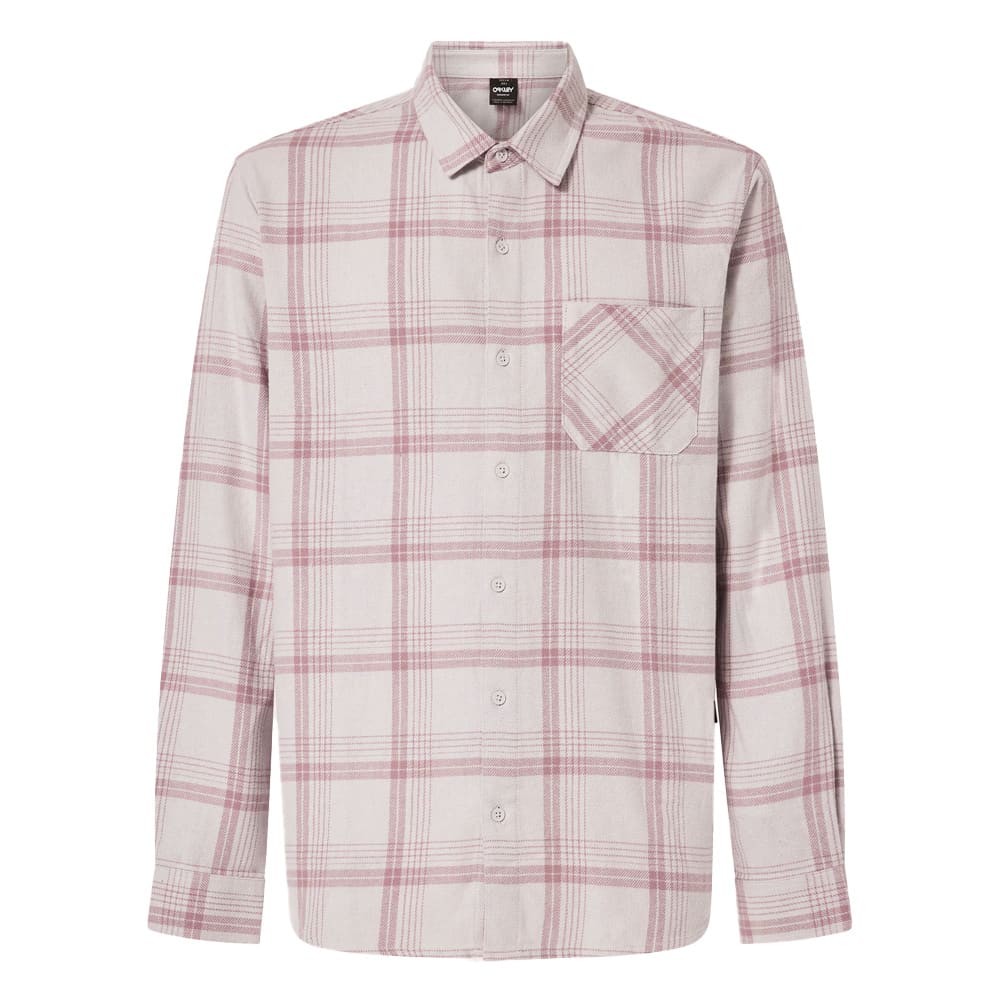Oakley Men's Lunar RCk/Toadstool Check Lifestyle Podium Plaid Ls Flannel FOA402573-BCG - Main Image