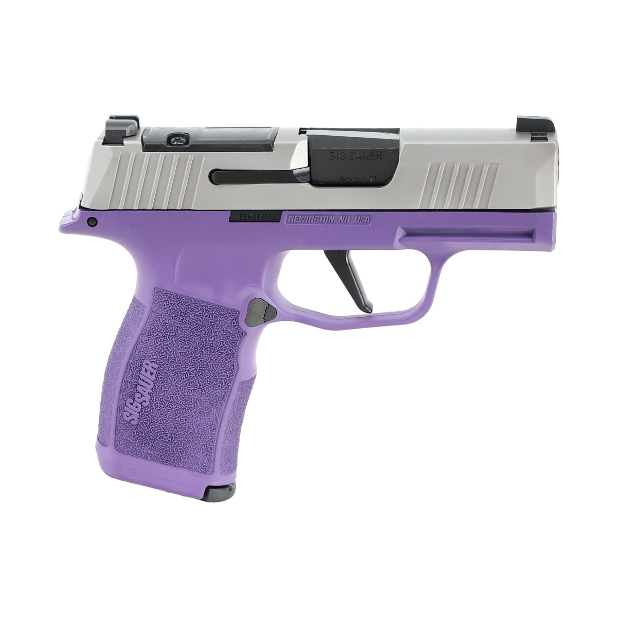 Sig Sauer P365-X Series Purple Rain 9mm 3.1"Bbl Optics Ready Handgun w/ Xray-3 Sights & 2x12rd Steel Magazines 365X-9-TXR3-PR - Main Image