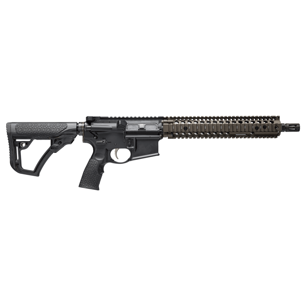 Daniel Defense DDM4 GL/SSC 5.56mm 12.5" 1:7 Govt Bbl Car LPG RIS II 11.5 FDE TIMNEY AXCESS FCG SBR w/DDFH (No Mag) 02-088-22304-067