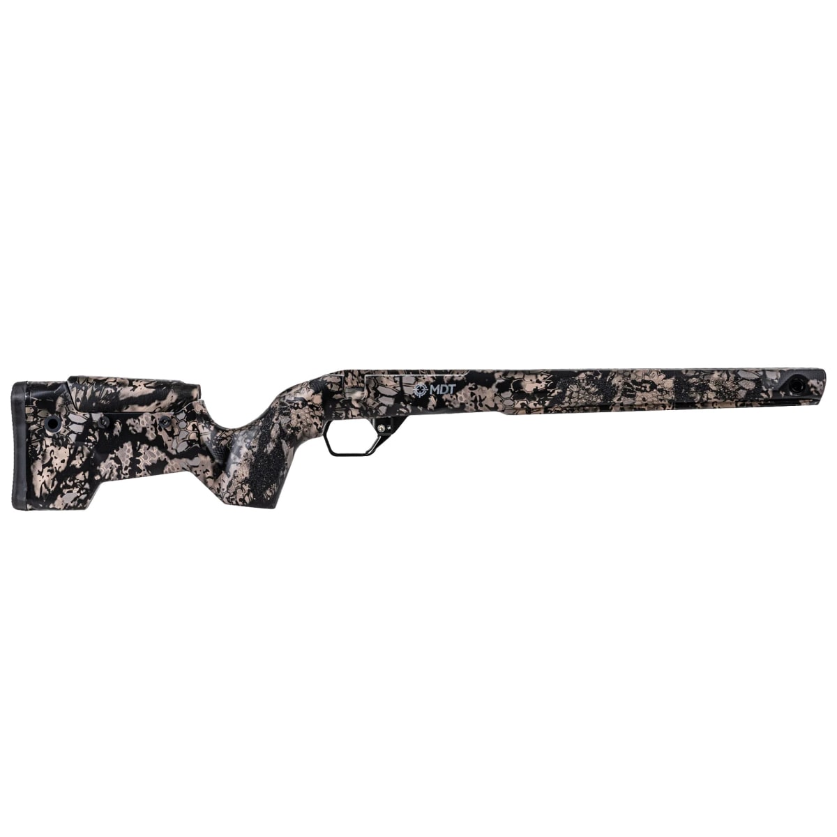 MDT CRBN Hunter Kit Tikka T3X Short Action RH Fixed ARCA Kryptek Obskura Nox Chassis System 116131-KOR - Main Image