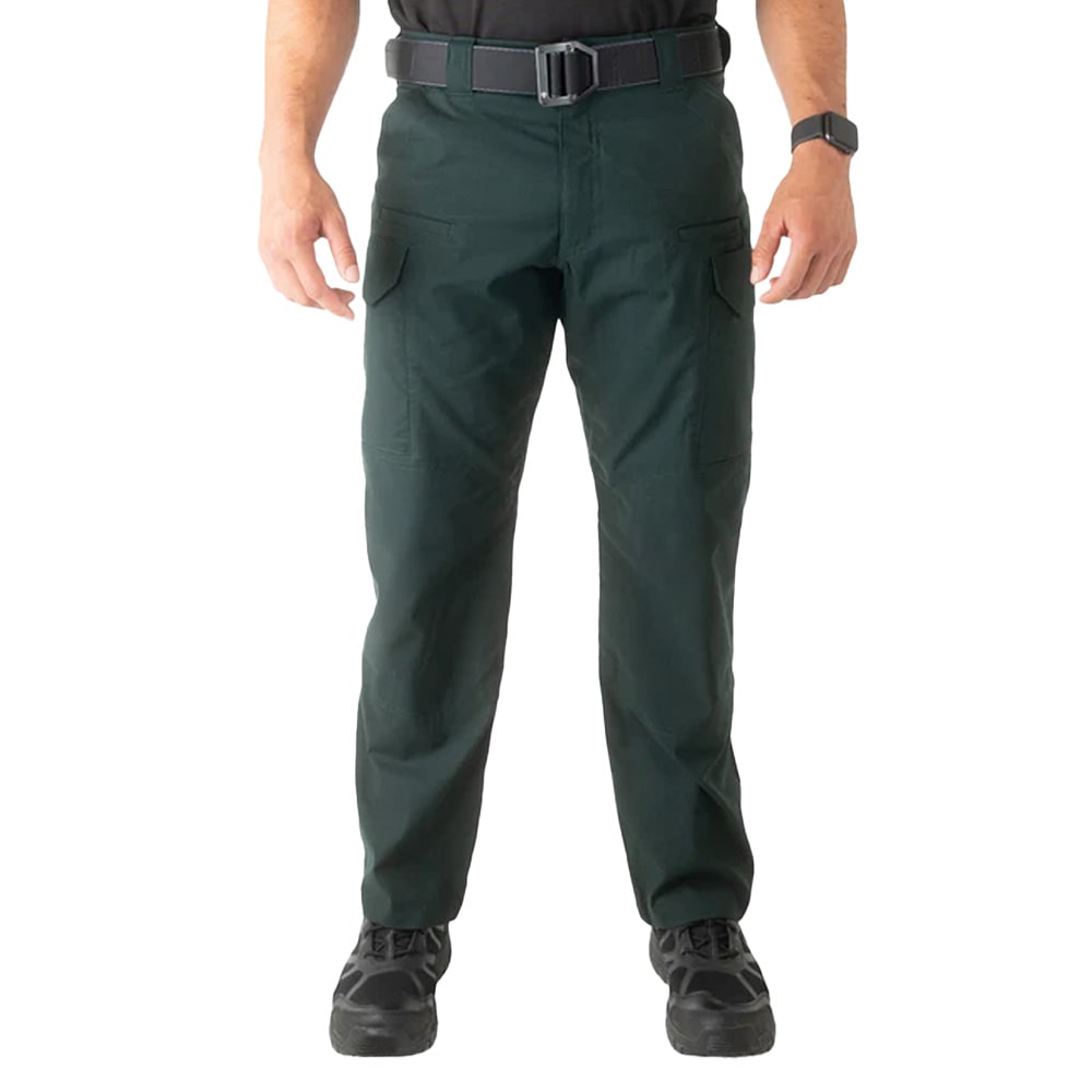 First Tactical Men's V2 Tactical Pants 2-Way Stretch Water Resistant Double-Dyed Spruce Green 114011-812 - Main Image