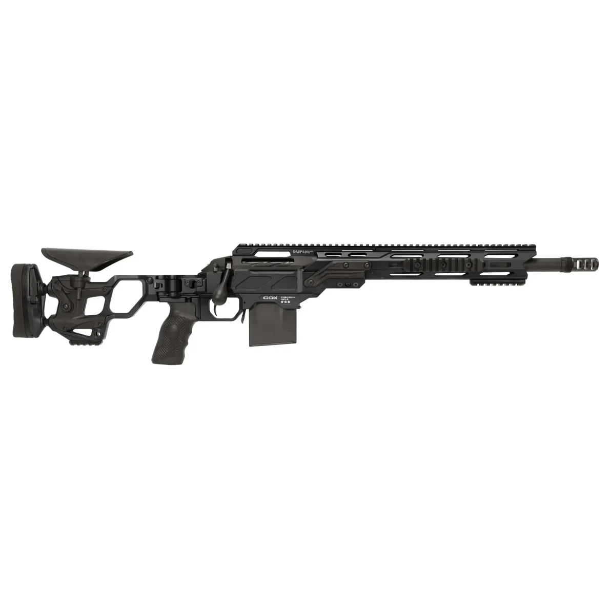Cadex Defense CDX-SS SEVEN S.T.A.R.S. COVERT .300 BLK 16.5" 1:8" Bbl Black Rifle w/Hunting-Style MB CDXSS-COV-3BK-165-CS20-D2B1N-BLK