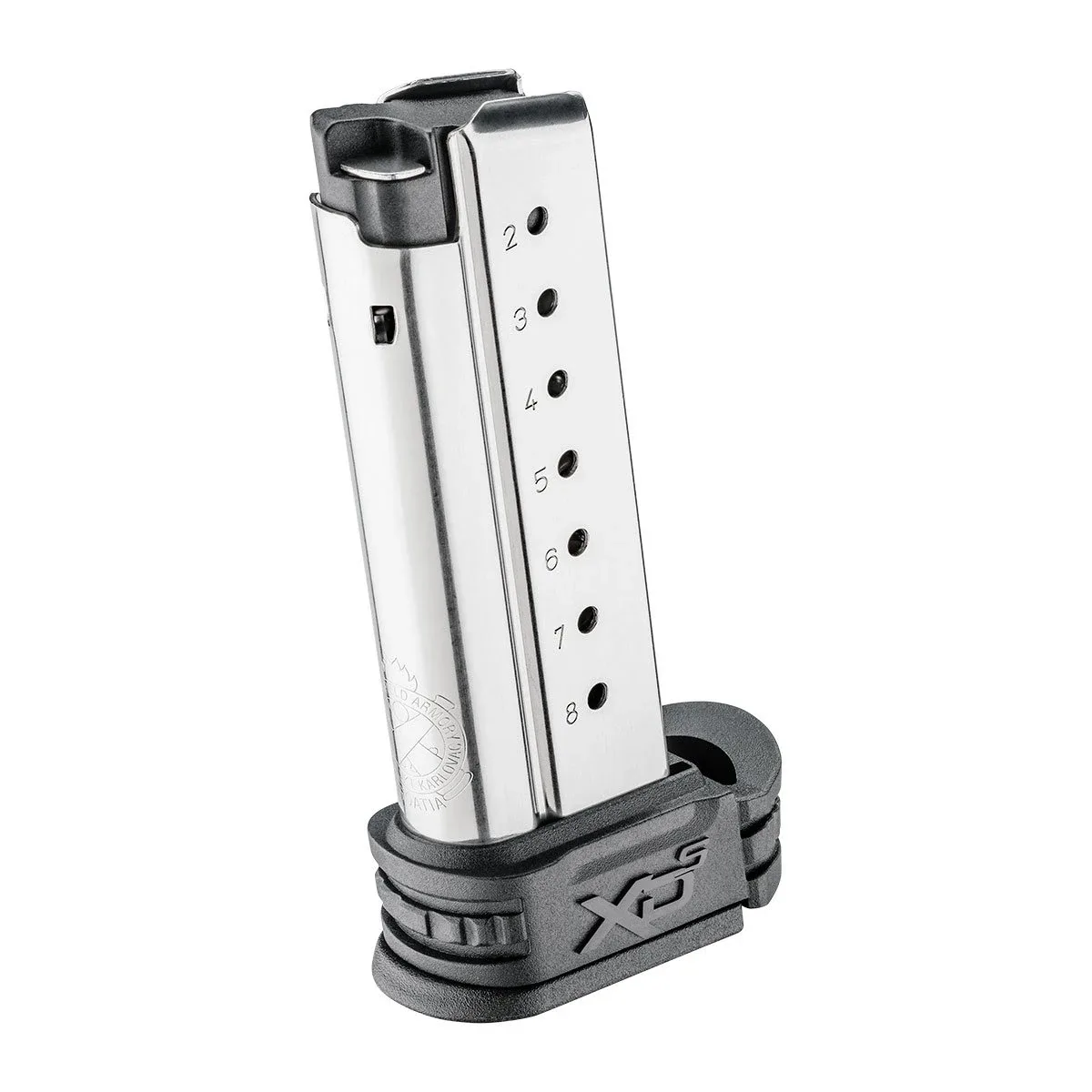 Springfield Armory XD-S 9mm 8rd Mid-Size Magazine w/Black Sleeves for Backstraps 1 & 2 XDS0908 - Main Image