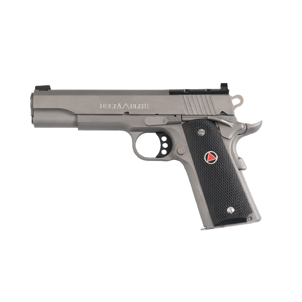 Colt 1911 Delta Elite Optics-Ready 10mm 1:16 5" Bbl Semi-Auto 8+1 Capacity Stainless Steel Black Composite Grips Pistol O2020XE-OR - Main Image