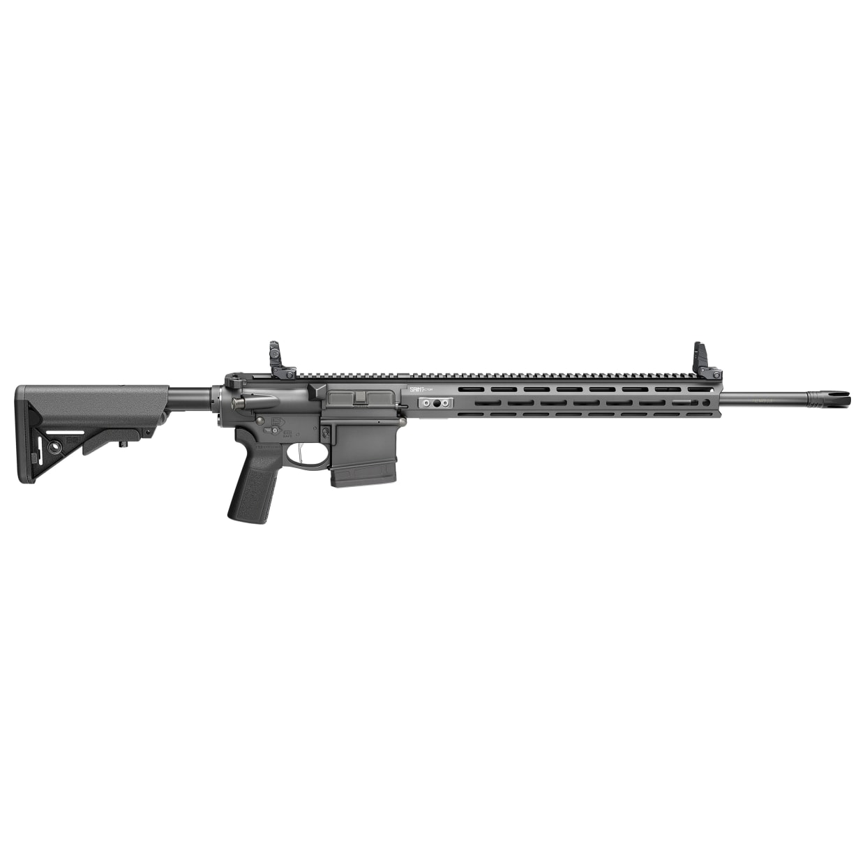 Springfield Armory Saint Victor .308 Win 20" Bbl Black Rifle w/ B5 Stock, Flip-Up Sights, 1x10rd Mags STV920308BLC-V2-B5 - Main Image
