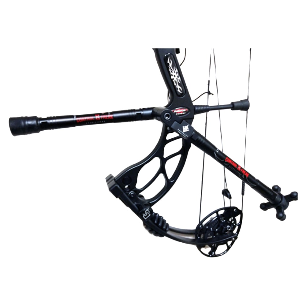 Conquest Archery Associates Control Freak .750 Bars CF .750 Matte Black 15"/12" Kit (RH) 27076