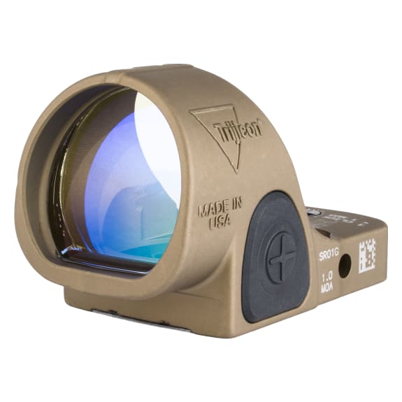 Trijicon SRO 1-MOA Green LED Reflex Sight w/ Adjustable Brightness, Coyote Brown SRO1-2500034 - Main Image