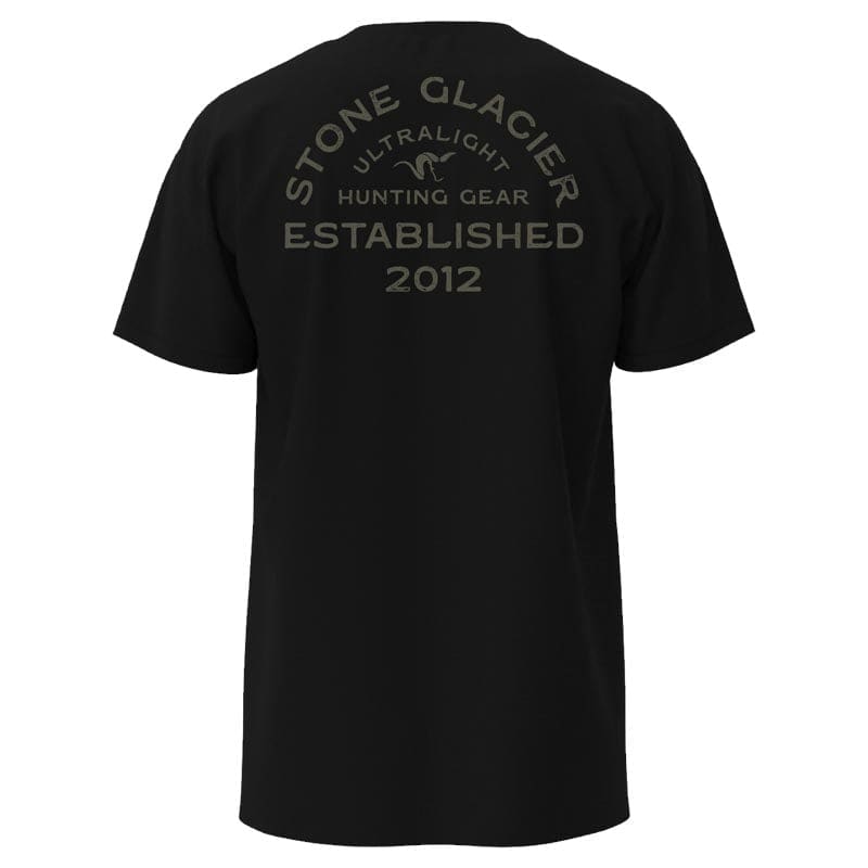 Stone Glacier SG Established T-Shirt XX Large 60233-BK-XXL
