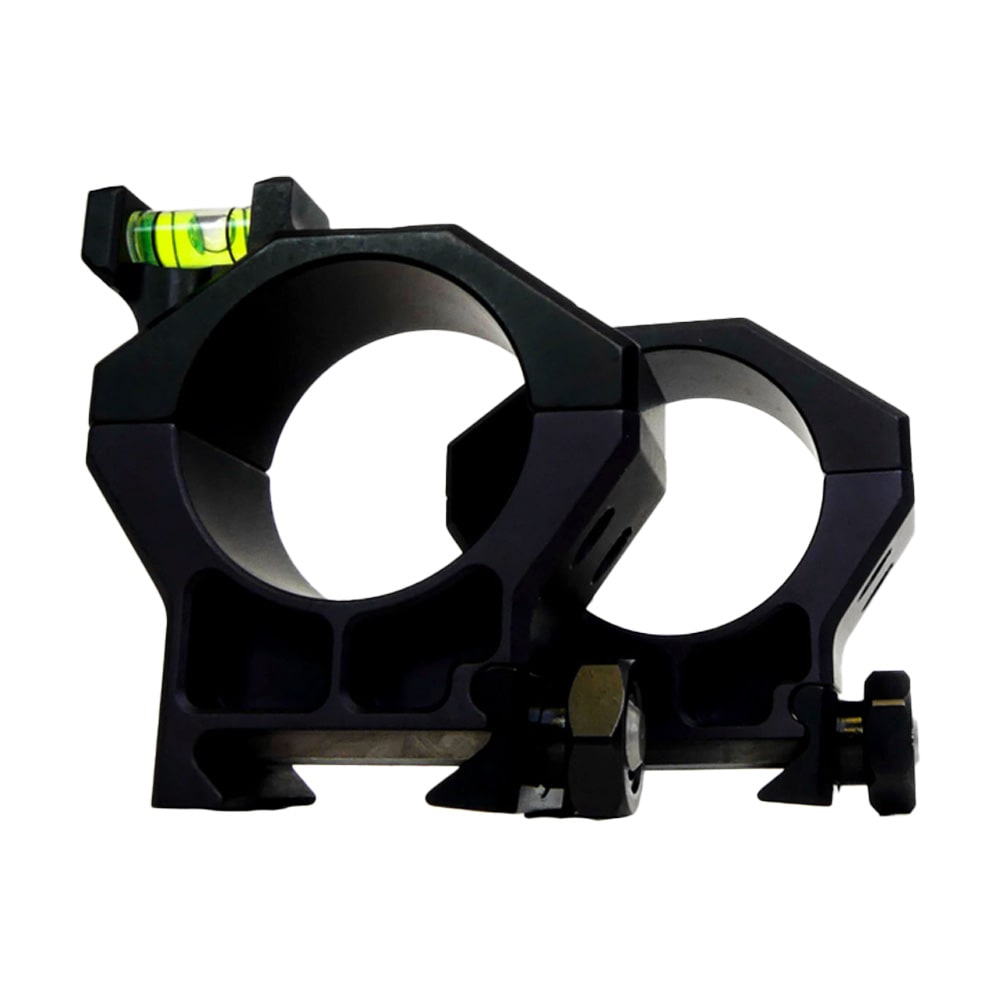 Hawkins Precision Ultra Light Tactical 34mm Offset Level Cap 1.25" High Scope Ring Set 902-0013