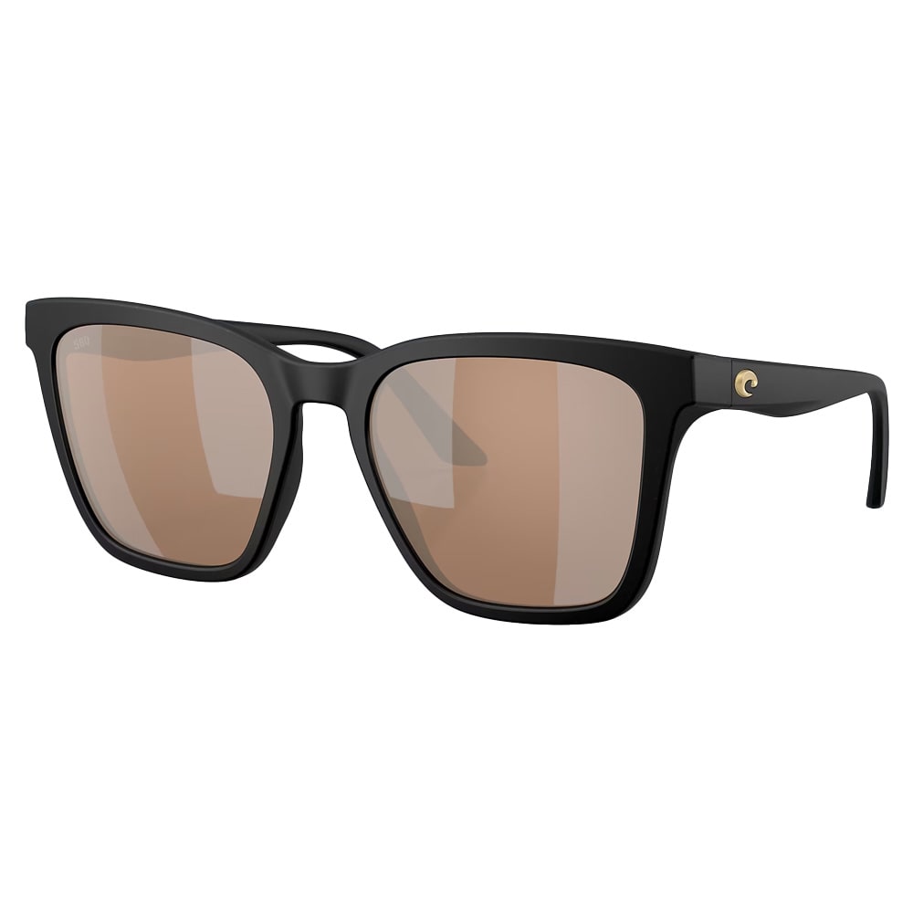 Costa Del Mar Lifestyle Sunlace Women's Netplus Black Frame Copper Silver Mirror 580G Polarized Lens Sunglasses 06S9142-91420455 - Main Image