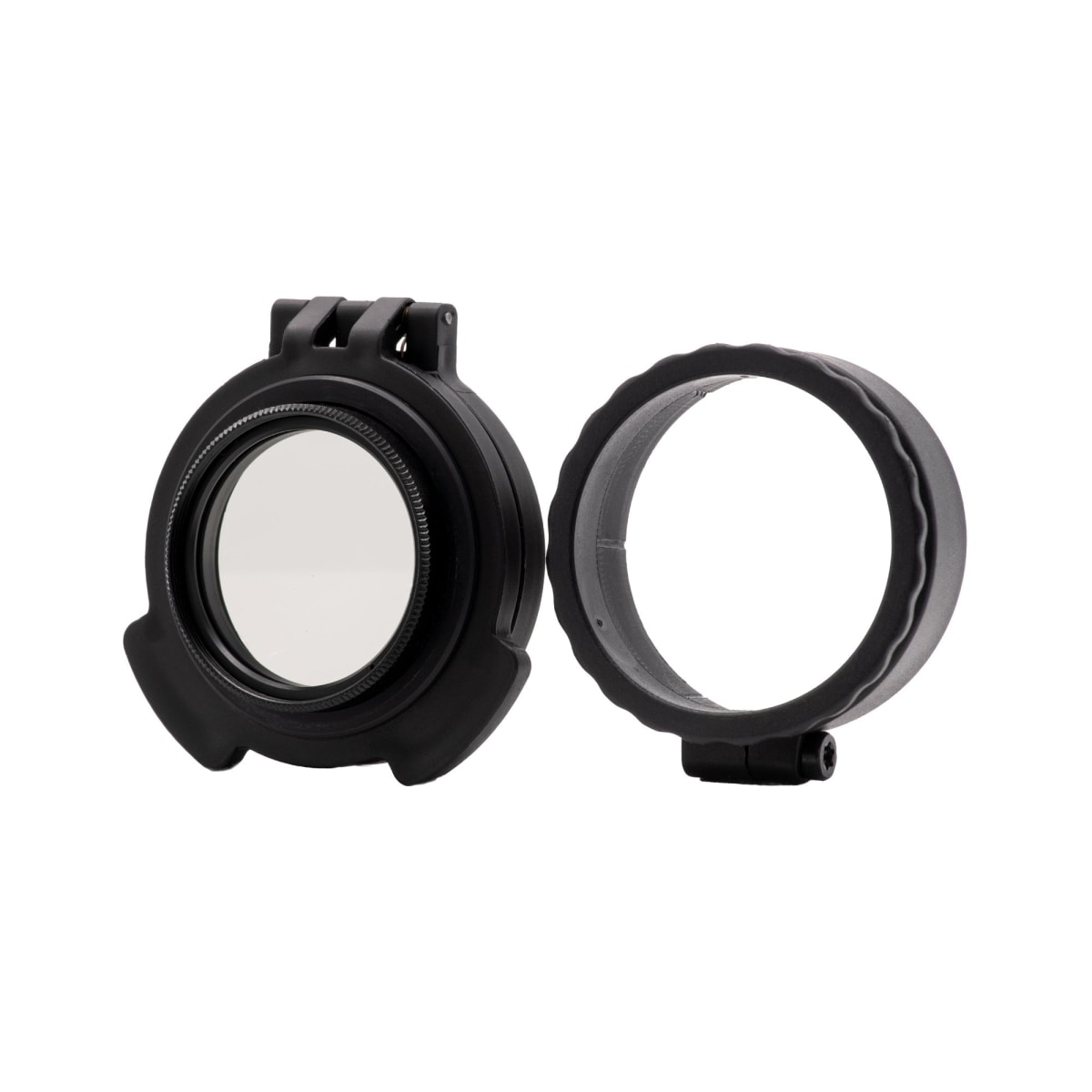 Tenebraex Flip Cover Polarizer with Adapter Frame Ring for Leupold Mark 5 HD 3.6-18x44 UAC133-WPA