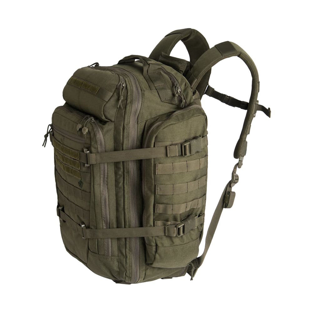 First Tactical Specialist 3 Day 56L OD Green Backpack w/ Shovel Backboard & YKK Zippers 180004-830-1SZ - Main Image