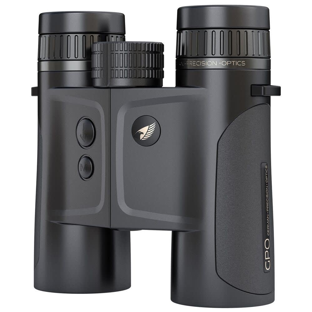 German Precision Optics RANGEGUIDE 8x40 Rangefinding Binoculars 3500yds Range, Water & Fogproof, OLED Display, Temperature Sensor, Black BX732 - Main Image