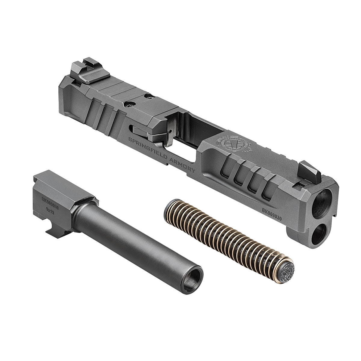 Springfield Armory Echelon 4.0C 9mm 4" Black Slide Assembly w/Barrel & Recoil Assembly EC4409 - Main Image
