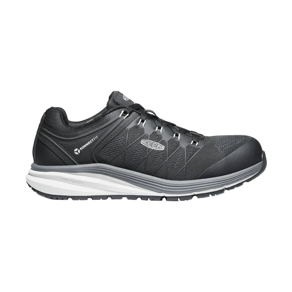 Keen Athletic Work Vista Energy ESD Men's Vapor/Black 9EE 1024604-9EE